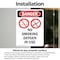 Signmission No Smoking Oxygen In Use Danger Sign, Vinyl Decal, 7in W x 10in L, 2PK OS-2PACK-DS-D-710-V-1488 - alternate 2